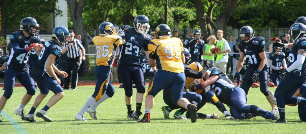 American Football, Erfurt Indigos vs Jenaer Hanfrieds