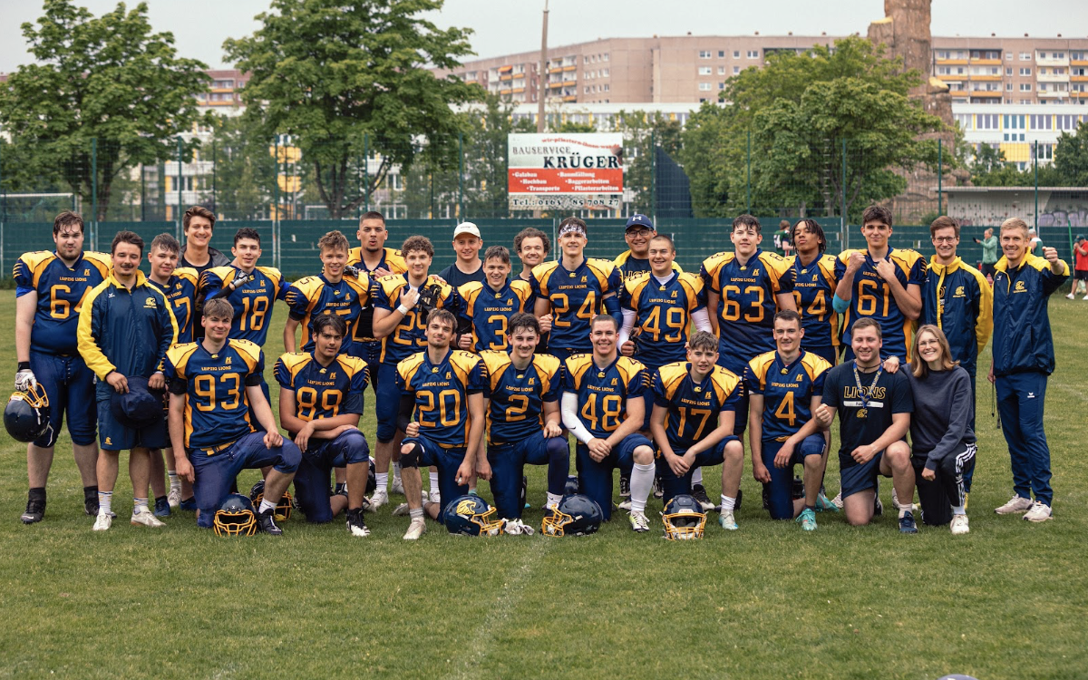 Das Team jubelt