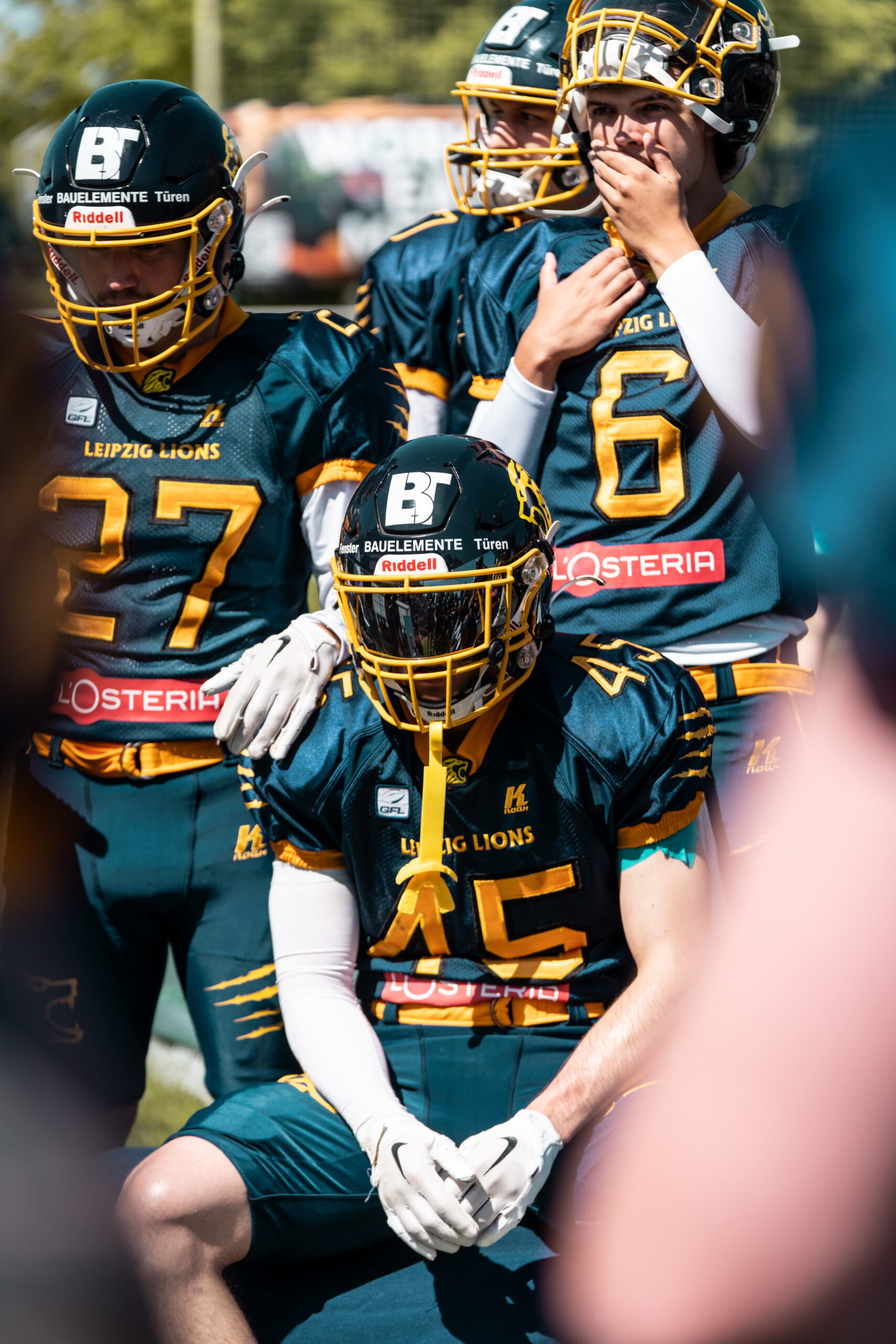 Leipzig Lions Offense gegen Hamburg Pioneers